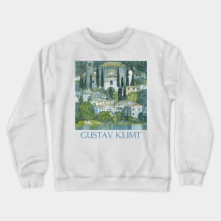 Church at Cassone (1913) by Gustav Klimt Crewneck Sweatshirt